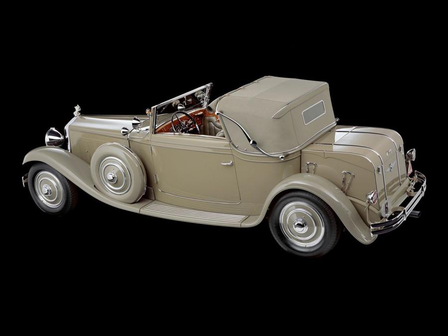  Minerva AL Three-Position Cabriolet by Vanden Plas 1930 года  (фото 2 из 12)